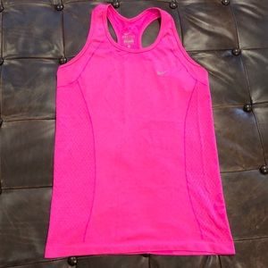 Nike Dri-Fit Tank in hot pink